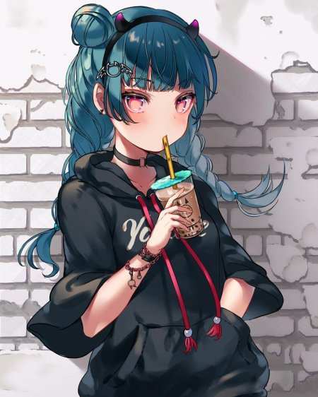 Аниме бунтарка пацанка