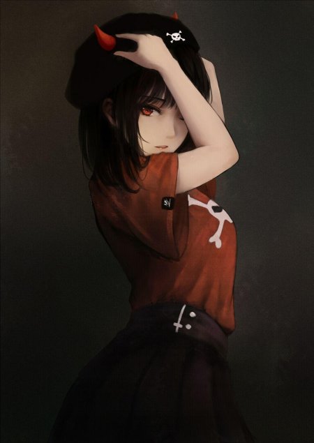 Аниме пацанка демон