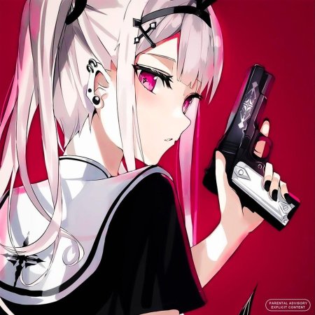 Аниме пацанка пофигистка