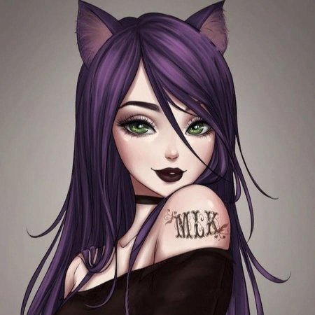 Рисунки девушек из аниме