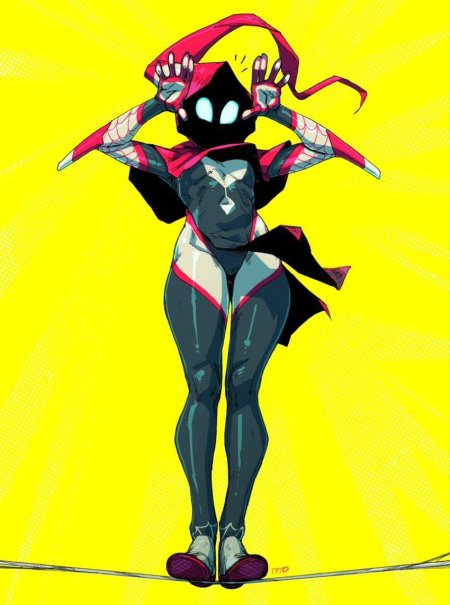 Человек паук через вселенные гвен стейси