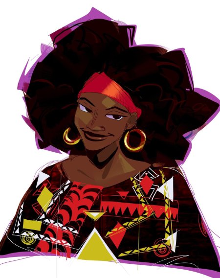 Африканская женщина