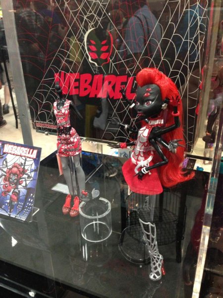 Монстер хай вайдона спайдер комик кон