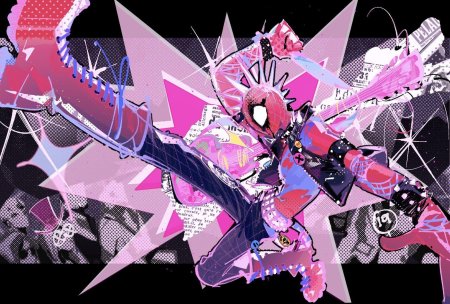Spider punk across the verse