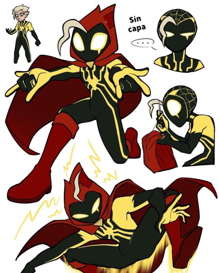 Чиби великий человек паук