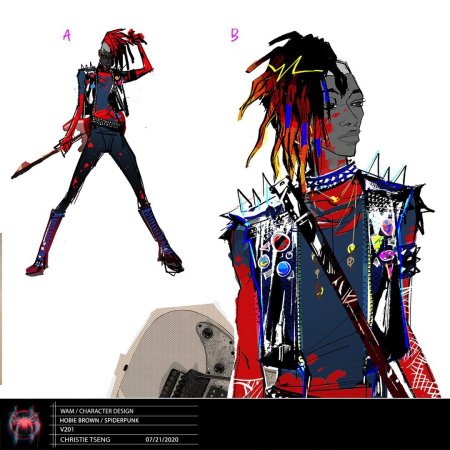 Панк паук марвел