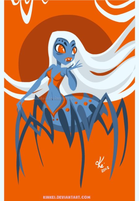 Монстер герл арахна