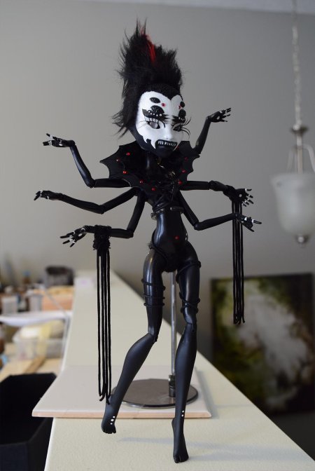 Бжд кукла паучиха