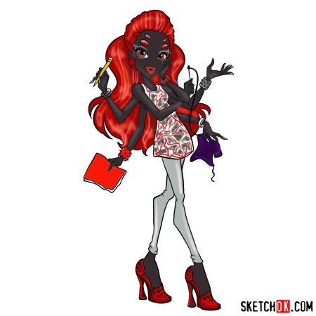 Персонажи монстр хай