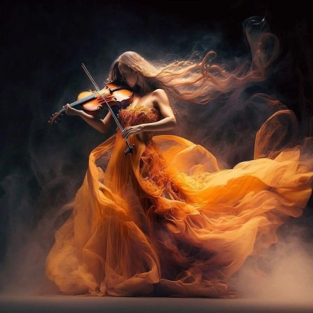 Девушка со скрипкой