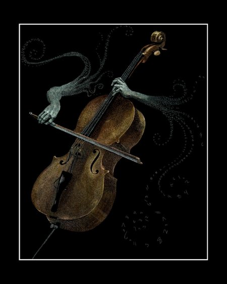 Скрипка рисунки