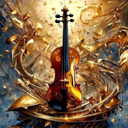 Музыкальная скрипка