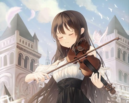 Девочка со скрипкой
