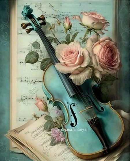 Скрипка картина