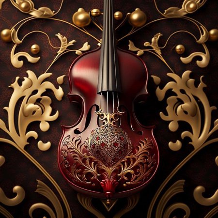 Скрипка картина