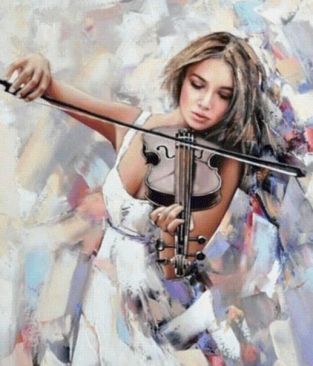 Гунин александр художник портрет со скрипкой