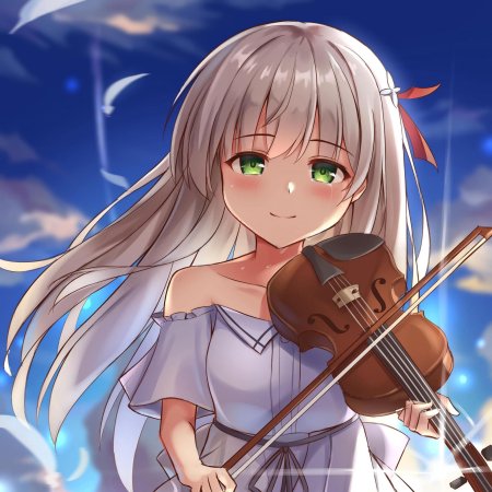 Аниме обои скрипка