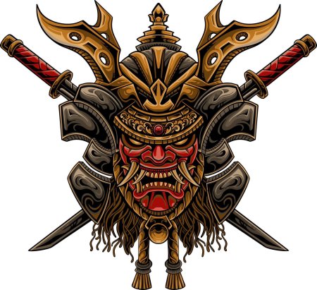 Самурай голова