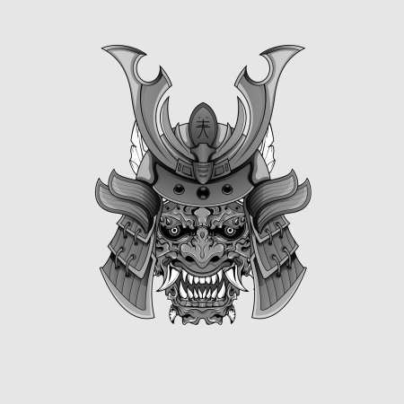 Самурай эскиз