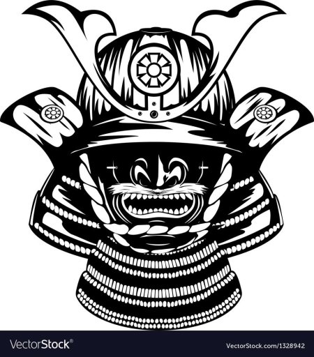 Самурайская маска менпо