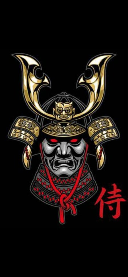 Маска ронина самурая