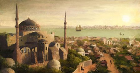 Константинополь hagia sofia
