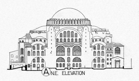 Храм св софии в константинополе план