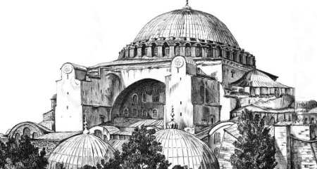 Собор святой софии в константинополе архитектура