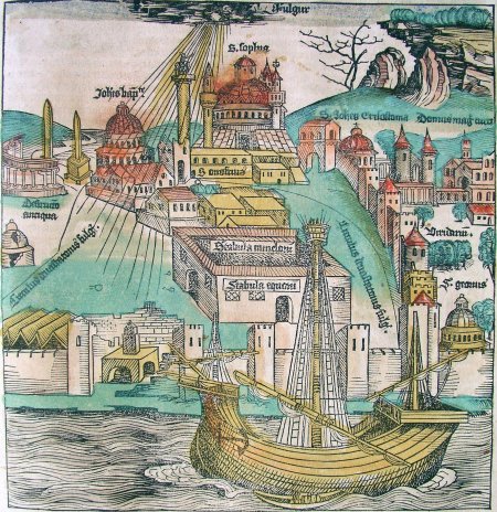 София константинополь гравюры