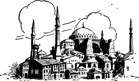 Храм святой софии в константинополе раскраска