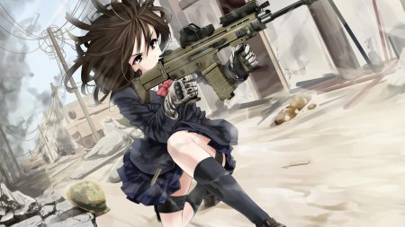 Аниме снайпер алиса