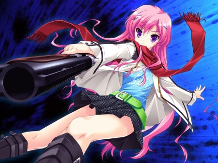 Аниме с пистолетом