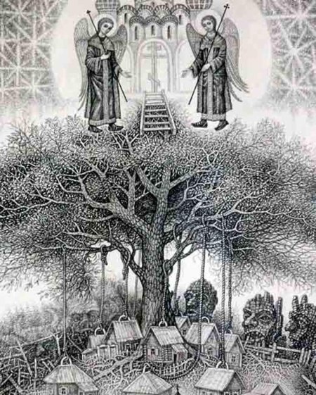 Исполинский ясень иггдрасиль