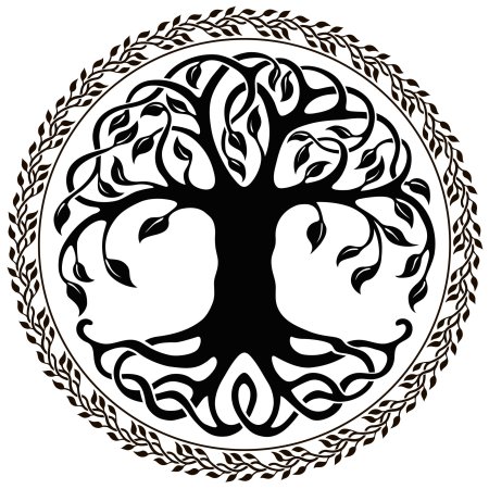 Кельтское древо иггдрасиль