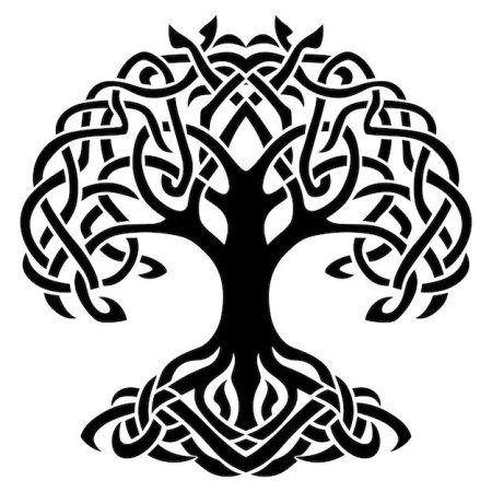 Кельтское древо иггдрасиль