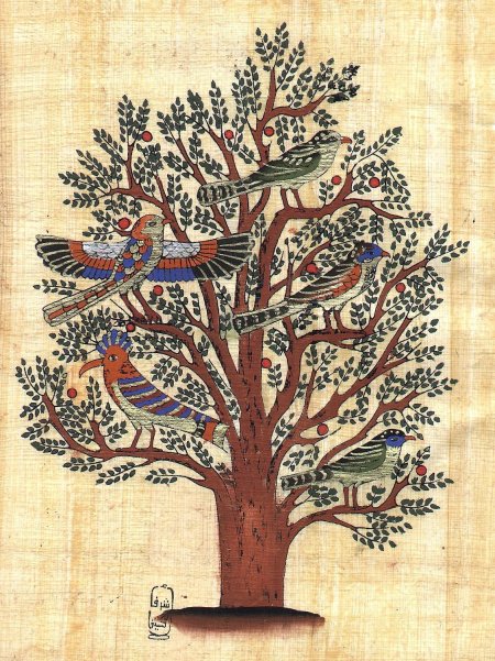 Дерево жизни египет папирус