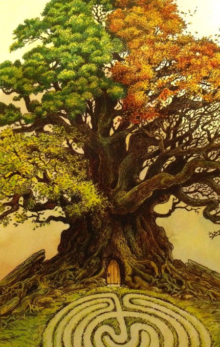 Древо ясень иггдрасиль