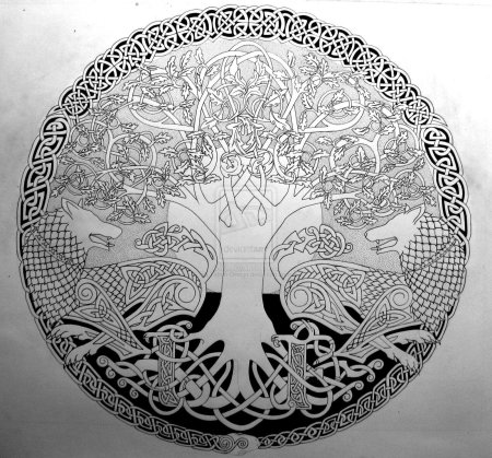 Древо жизни орнамент