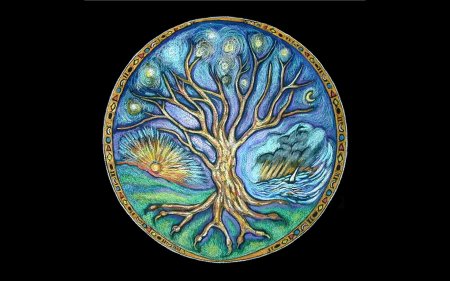 Мандала древо жизни