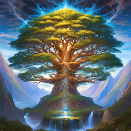 Исполинский ясень иггдрасиль