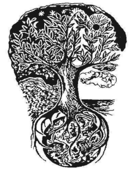 Исполинский ясень иггдрасиль