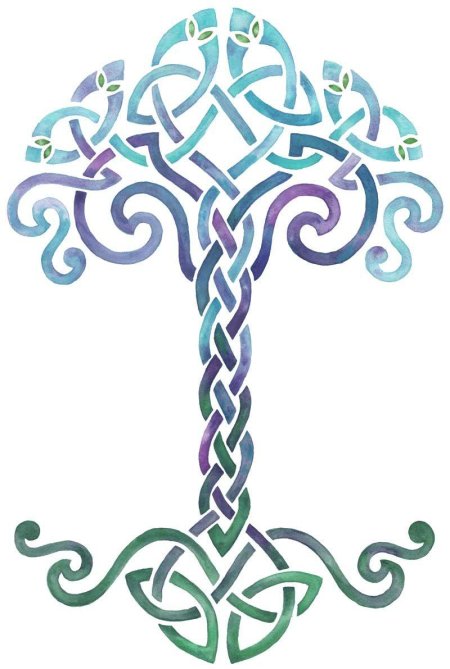 Кельтское искусство кельтское древо жизни
