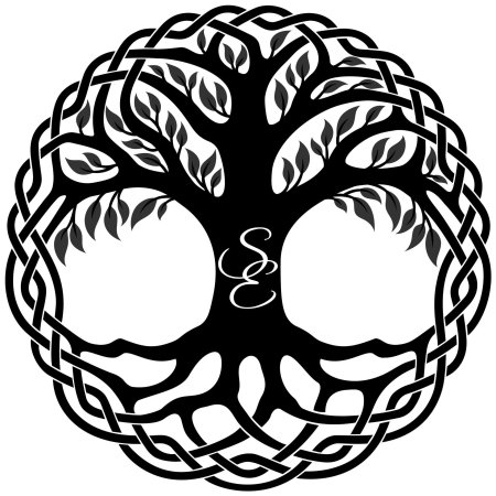 Кельтское дерево жизни иггдрасиль