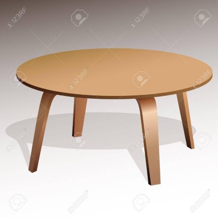 Круглый стол мультяшный