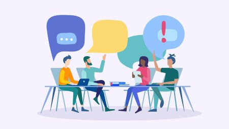 Дискуссия иллюстрация