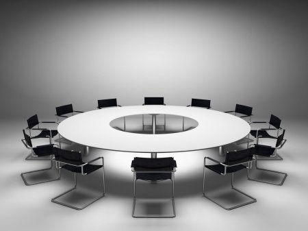 Стол для переговоров круглый