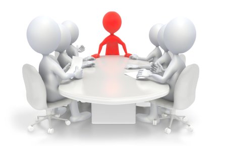 Совещание человечки