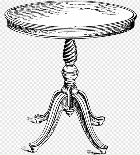 Стол раскраска