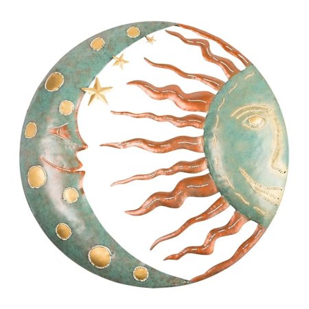 Солнце и луна настенное украшение