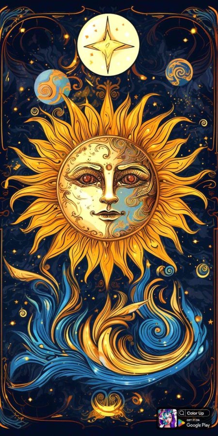 Луна солнце